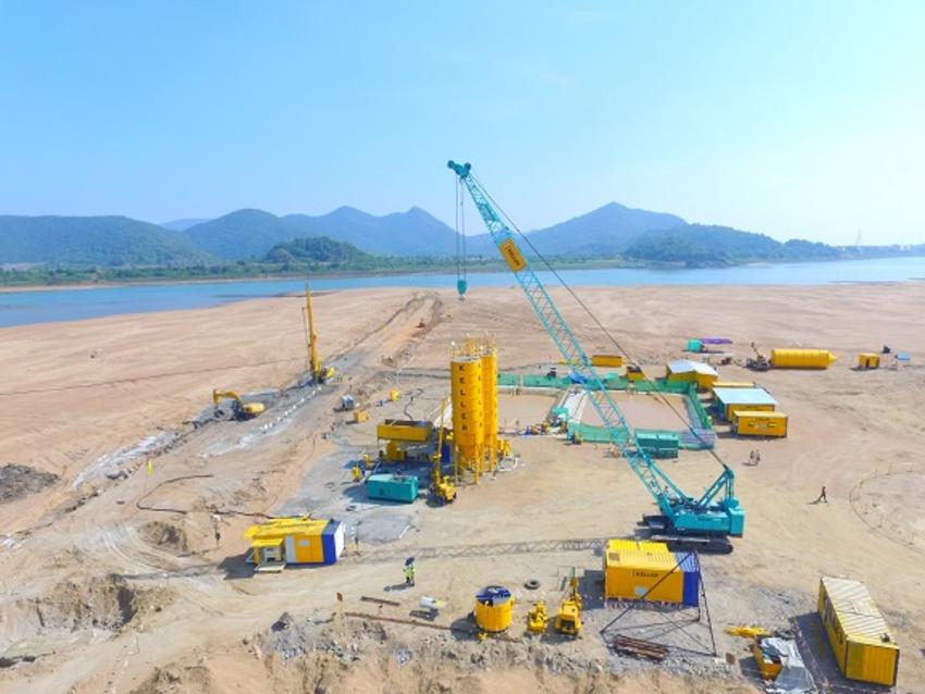 Jet grouting at Polavaram dam