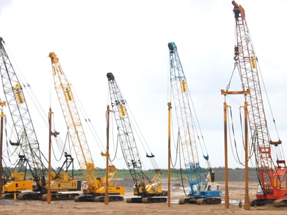 Ground improvement for storage tank at Paradip